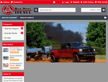 Tablet Screenshot of barnonediesel.com